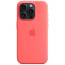 Чехол-накладка Apple iPhone 15 Pro Silicone Case with MagSafe Guava (MT1G3)