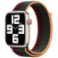 Ремешок Apple Watch 45/44/42mm Sport Loop Dark Cherry/Forest Green (ML323)