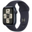 Apple Watch SE 2 2024 GPS 40mm Midnight Aluminium Case with Midnight Sport Band S/M (MXE73)