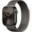 Apple Watch Series 10 42mm Slate Titanium Case with Slate Milanese Loop (MX053)