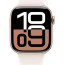 Apple WATCH Series 10 46mm Rose Gold Aluminium Case with Light Blush Sport Band S/M (MWWT3)