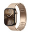 Apple Watch Series 10 46mm Gold Titanium Case with Link Bracelet (MX183)