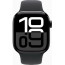 Apple WATCH Series 10 GPS + Cellular 42mm Jet Black Aluminium Case with Black Sport Band M/L (MWX73)