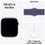 Apple Watch Series 11 46mm Silver Aluminium Case with Purple Fog Sport Band M/L (MEVA4)