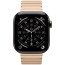 Apple Watch Series 11 46mm Slate Titanium Case with Gold Link Bracelet (MFC14/MXMH3)