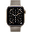 Apple Watch Series 11 42mm Gold Titanium Case with Natural Milanese Loop S/M (MF9M4/MGHY4)