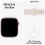 Apple Watch Series 11 46mm Rose Gold Aluminium Case with Light Blush Sport Band M/L (MEV74) (Уценка)