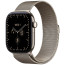 Apple Watch Series 12 46mm GPS + Cellular Natural Titanium Case with Natural Milanese Loop M/L (MJGQ4)