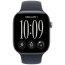 Apple Watch Series 12 46mm Space Gray Aluminum Case with Navy Blue Sport Band M/L (MJEJ4)