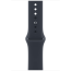 Apple Watch Series 12 GPS + Cellular 42mm Space Gray Aluminum Case with Navy Blue Sport Band S/M (MJFX4)