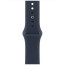 Apple Watch Series 12 42mm GPS + Cellular Natural Titanium Case with Navy Blue Sport Band S/M (MJGF4)