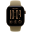 Apple Watch Series 12 GPS + Cellular 42mm Dark Bronze Aluminum Case with Olive Sport Band M/L (MJG54)