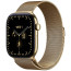 Apple Watch Series 12 46mm GPS + Cellular Radiant Gold Titanium Case with Radiant Gold Milanese Loop M/L (MJGV4)