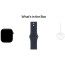 Apple Watch Series 12 42mm GPS + Cellular Night Blue Ceramic Case with Navy Blue Sport Band S/M (MJGY4)