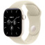 Apple Watch Series 12 46mm GPS + Cellular Pearl White Ceramic Case with Sand Sport Band S/M (MJH14)