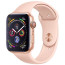 б/у Apple WATCH Series 4 40mm GPS Gold Aluminum Case with White Sport Band (Хорошее состояние)