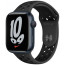 Apple Watch Series 7 Nike 41mm GPS Midnight Aluminum Case with Anthracite/Black Nike Sport Band (MKN43)