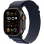 Apple Watch Ultra 2 Black Titanium Case with Navy Alpine Loop Large (MYPY3)
