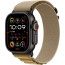 Apple Watch Ultra 2 Black Titanium Case with Tan Alpine Loop Large (MYQ23)