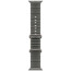 Apple Watch Ultra 4 Natural Titanium Case with Translucent Black Ocean Band (MJCR4+MK7P4)