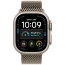 Apple Watch Ultra 4 Natural Titanium Case with Natural Titanium Milanese Loop Small (MJA84)