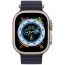 Apple Watch Ultra Titanium Case with Midnight Ocean Band (MQET3/MQFK3)