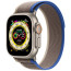 Apple Watch Ultra Titanium Case with Blue/Gray Trail Loop - M/L (MQF33/MQEJ3)