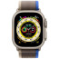 Apple Watch Ultra Titanium Case with Blue/Gray Trail Loop - M/L (MQF33/MQEJ3)