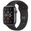 б/у Apple WATCH Series 5 40mm GPS Space Gray Aluminium Case with Black Sport Band (MWV82) (Среднее состояние)