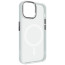 Чехол-накладка ArmorStandart Unit MagSafe для Apple iPhone 11 Matte Clear Silver (ARM74847)