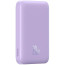 Внешний аккумулятор Baseus Magnetic Mini Air Wireless Fast Charge 6000mAh 20W с кабелем Nebula Purple (P10059002513-00)