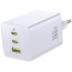 Сетевое зарядное устройство Baseus EnerFill FE11 Fast Charger (1×USB-A, 2×USB-C) 100W White (P10182102213-00)