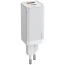 Сетевое зарядное устройство Baseus GaN2 Lite Quick Charger C+U 65W EU White (CCGAN2L-B02)