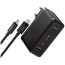 Сетевое зарядное устройство Baseus GaN5 Pro Fast Charger 160W Black with Type-C/Type-C (P10110825113-00)