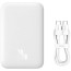 Внешний аккумулятор Baseus Magnetic Mini Air Wireless Fast Charge 10000mAh 20W с кабелем Stellar White (P10059001223-00)