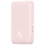 Внешний аккумулятор Baseus Magnetic Mini Wireless Fast Charge Power Bank 6000mAh 20W Pink (PPCX130004)
