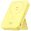Внешний аккумулятор Baseus MagPro Magnetic Bracket Wireless Fast-Charging 5000mAh 20W с кабелем Lemon Yellow (P10064101Y23-00)