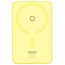 Внешний аккумулятор Baseus MagPro Magnetic Bracket Wireless Fast-Charging 5000mAh 20W с кабелем Lemon Yellow (P10064101Y23-00)