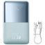 Внешний аккумулятор Baseus Power Bank Bipow Pro Digital Display PD 20000mAh 22.5W Blue (PPBD040303)