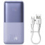 Внешний аккумулятор Baseus Power Bank 20000mAh Bipow Pro Digital Display PD 22.5W Purple (PPBD030005)