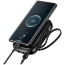 Внешний аккумулятор Baseus Qpow quick charging (With IP Cable) 20000mAh 20W Black (PPQD-H01)