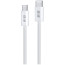 Кабель Blueo Braided PD Fast Charging USB-C to USB-C Cable (2m) White (BL012CC2)