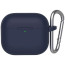 Чехол для наушников Blueo для AirPods 4 [B44] Liquid Silicone Series (Deep Blue)