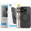 Чехол-накладка Blueo Frosted Magnetic Case Rotatable Stand for iPhone 16 Pro Max with MagSafe Grey (BL037-I16PMGRY)