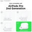 Чехол Elago Clear Hang Case Lavender for Airpods Pro 2nd Gen (EAPP2CL-HANG-LV)
