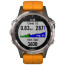 Смарт-часы Garmin Fenix 5 Plus Sapphire Orange (010-01988-05/04) ГАРАНТИЯ 3 мес.