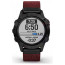 Смарт-часы Garmin Fenix 6 Sapphire Black DLC with Heathered Red Nylon Band (010-02158-16) ГАРАНТИЯ 12 мес.