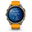 Смарт-часы Garmin Fenix 8 47mm AMOLED Sapphire Titanium w. Spark Orange/Graphite Silicone Band (010-02904-10/11) ГАРАНТИЯ 3 мес.