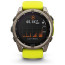 Смарт-часы Garmin Fenix 8 51mm Solar Sapphire Titanium w. Amp Yellow/Graphite Silicone Band (010-02907-20/21) ГАРАНТИЯ 3 мес.