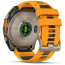 Смарт-часы Garmin Fenix 8 51mm AMOLED S Titanium w. Spark Orange/Graphite Silicone Band (010-02905-10/11) ГАРАНТИЯ 12 мес.